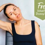 Womand doing McKenzie Method via telehealth